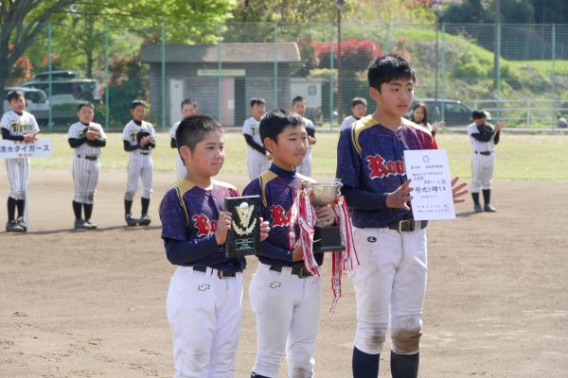 【野田市春季大会】準優勝！